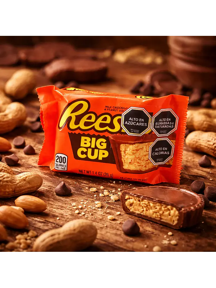 Chocolate Con Mani Big Cup 39G- Reeses´S 2