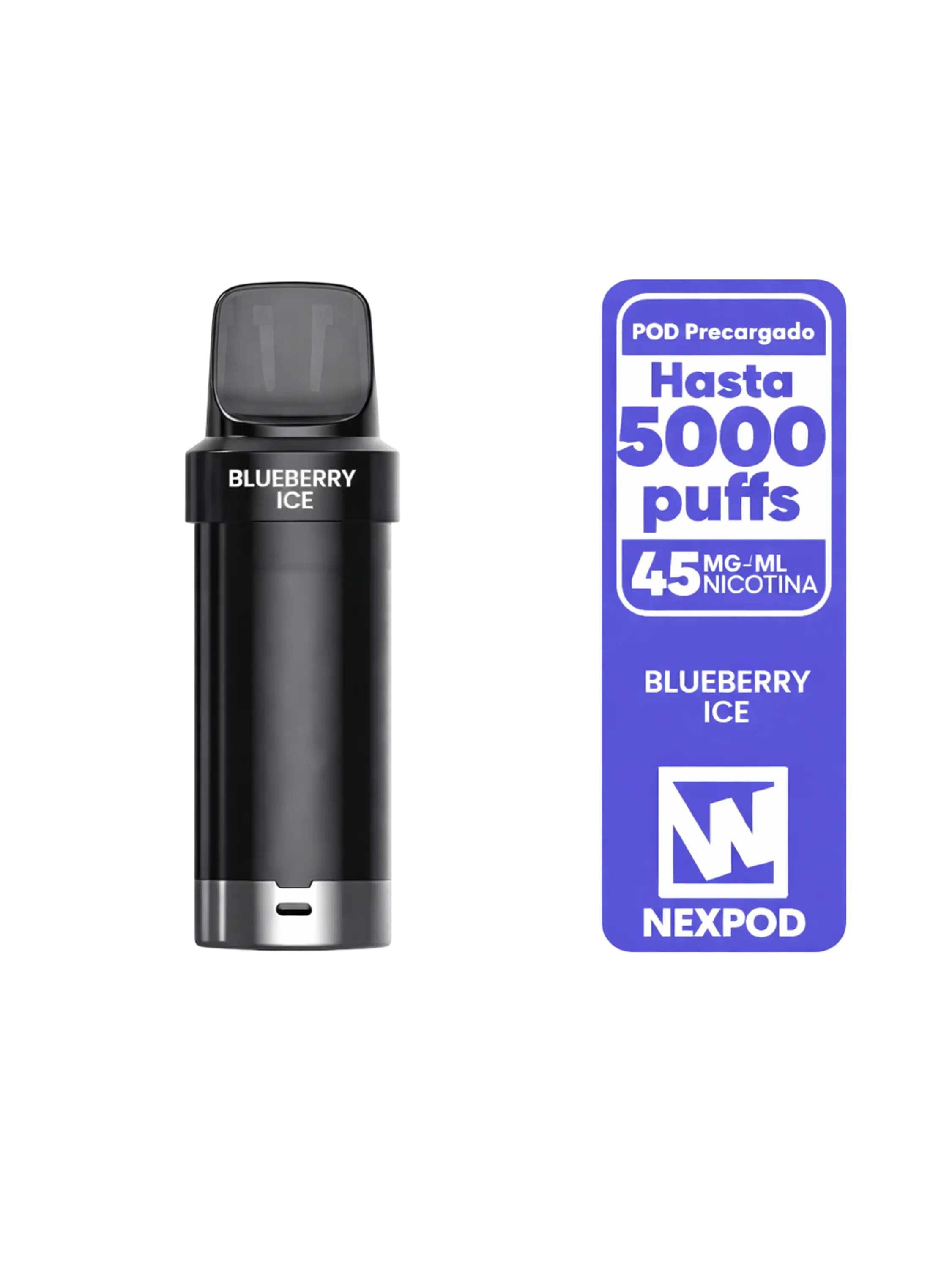 Recarga 5000 Blueberry Ice-Wotofo 1