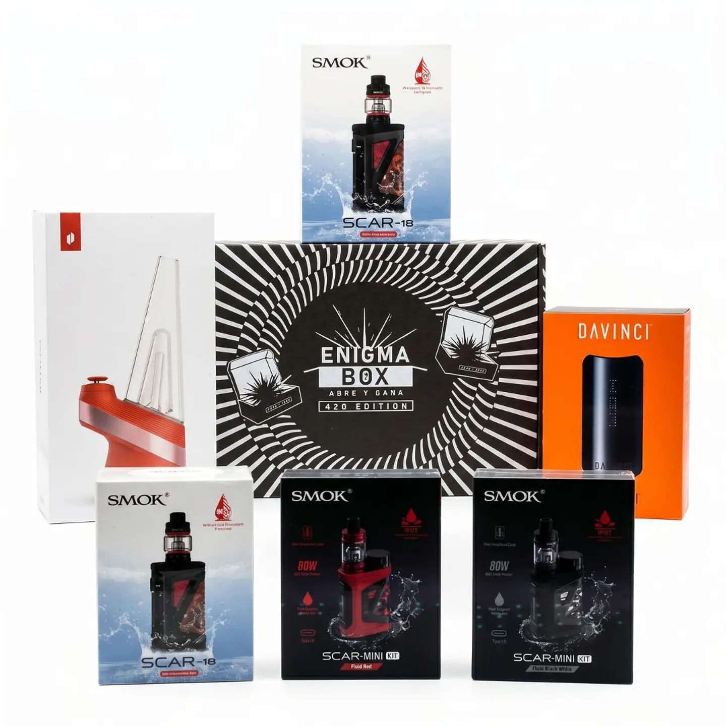 ENIGMA BOX EDICIÓN 420 PUFFCO DA VINCI SMOK 3