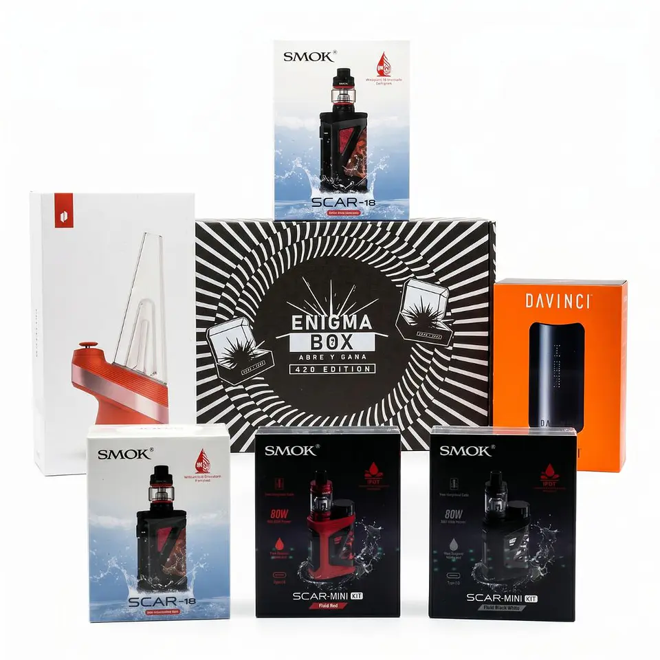 ENIGMA BOX EDICIÓN 420 PUFFCO DA VINCI SMOK 3