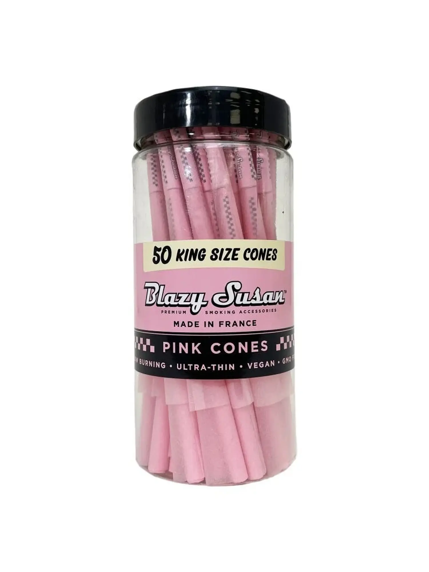 CONOS PRE ROLL PINK KING SIZE JAR 50U-BLAZY SUSAN 1