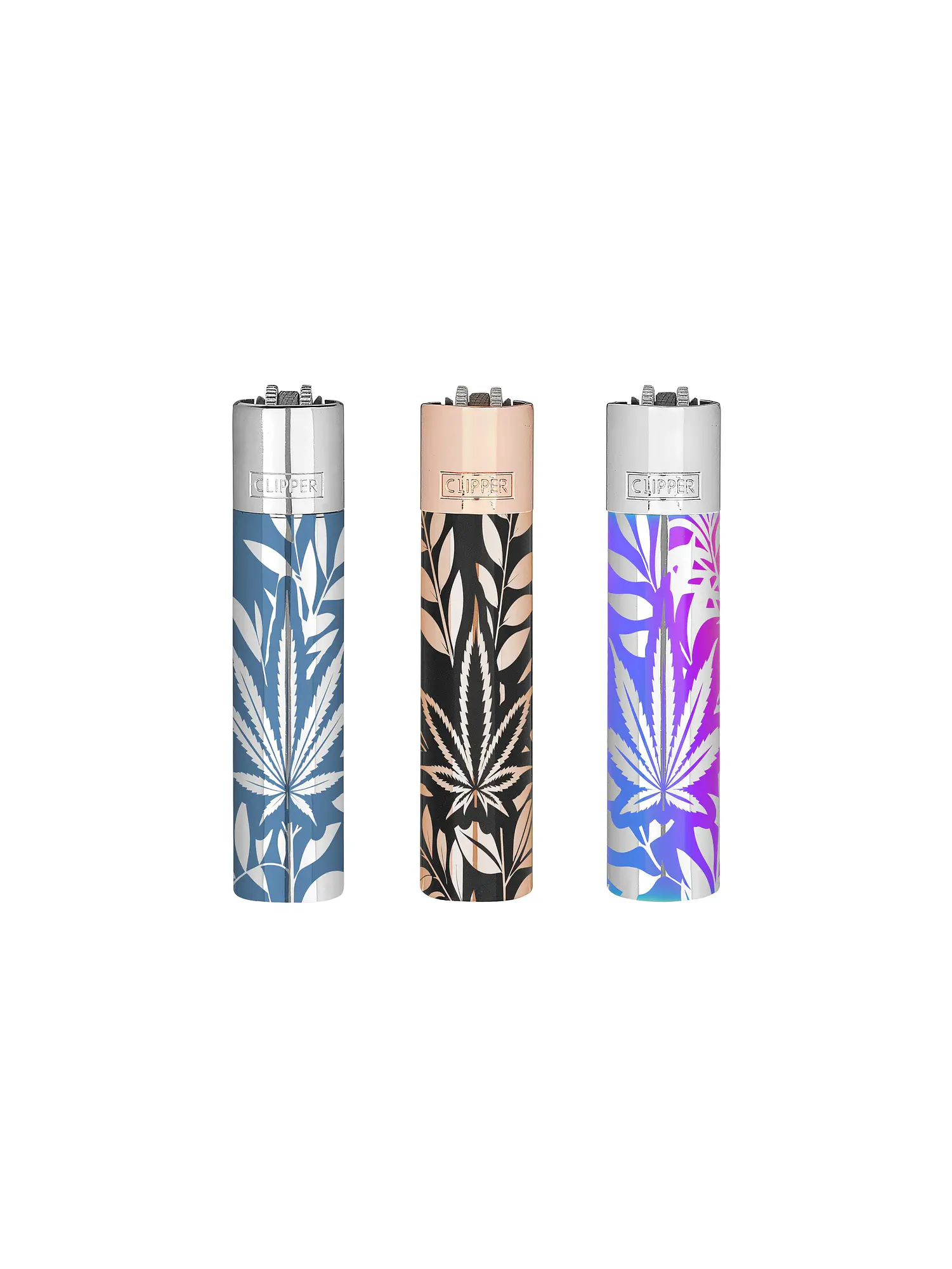 ENCENDEDOR METALICO JUNGLE LEAFS VARIEDADES 1
