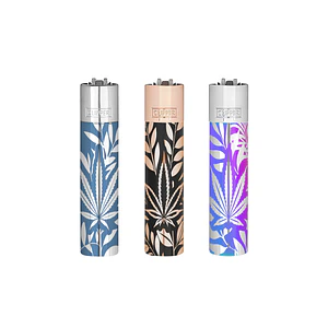 ENCENDEDOR METALICO JUNGLE LEAFS VARIEDADES