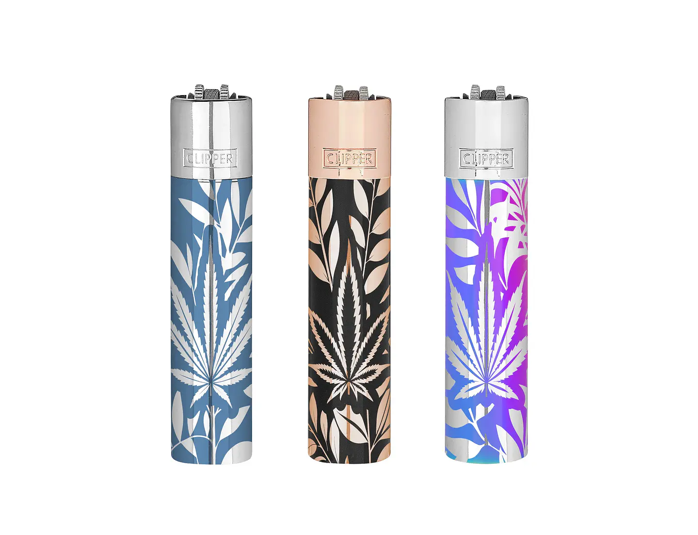 ENCENDEDOR METALICO JUNGLE LEAFS VARIEDADES 1