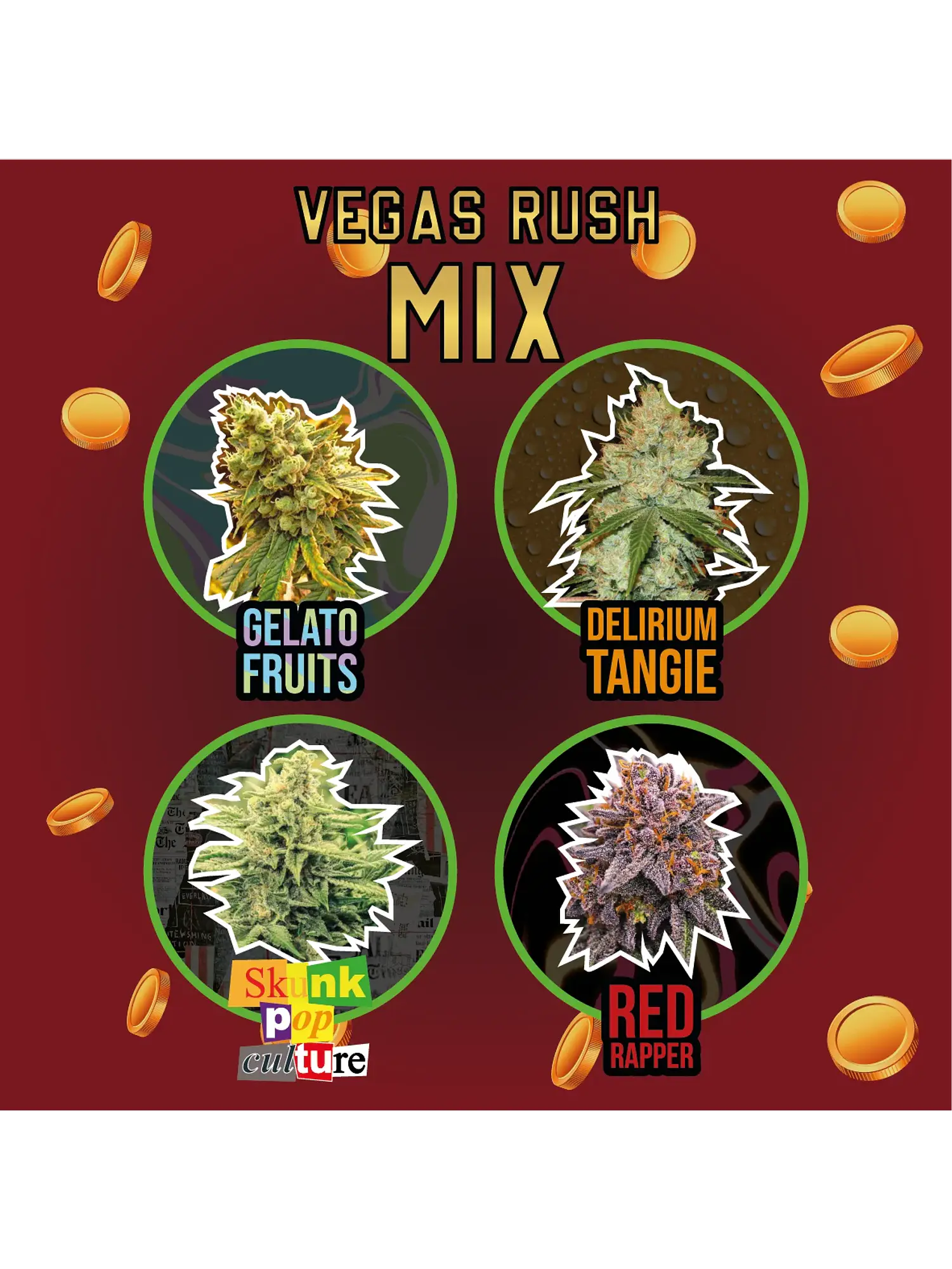 MIX VEGAS RUSH FEM X4- Delirium Seeds 1