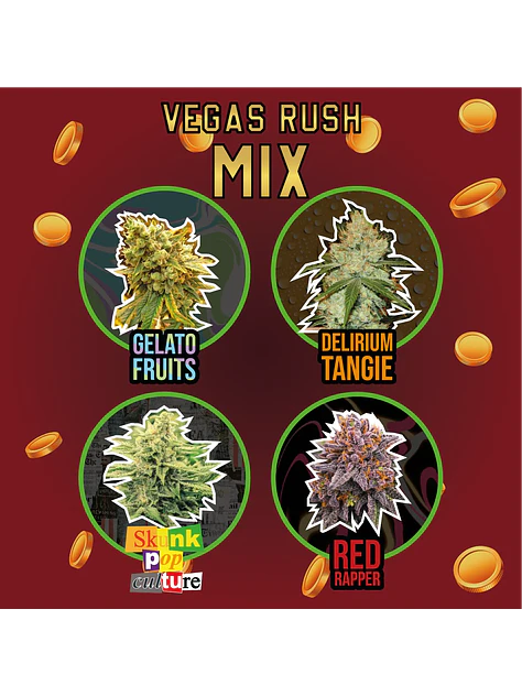 MIX VEGAS RUSH FEM X4- Delirium Seeds 1