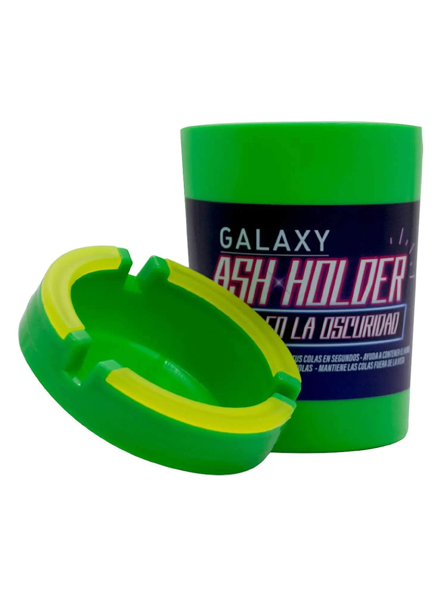 CENICERO ASH HOLDER GLOW IN THE DARK - GALAXY 1