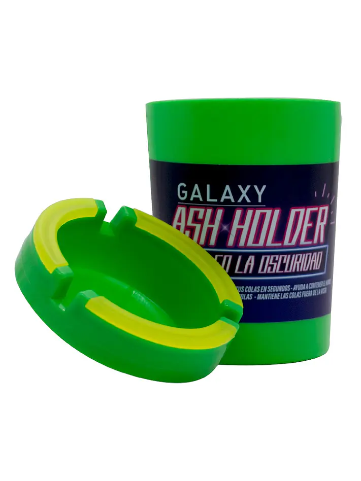 CENICERO ASH HOLDER GLOW IN THE DARK - GALAXY 1