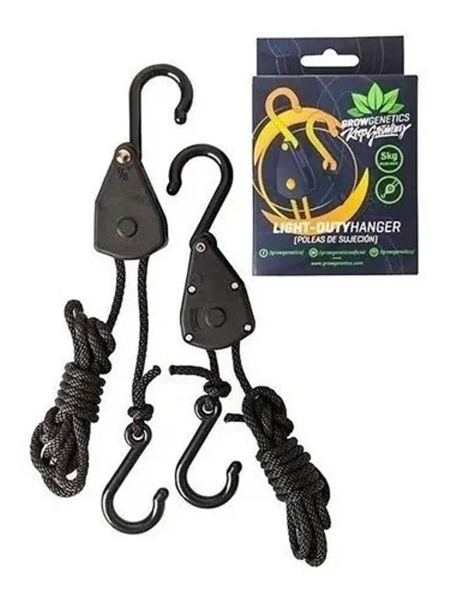 POLEAS LIGHT DUTY HANGER 5KG-GROW GENETICS 1