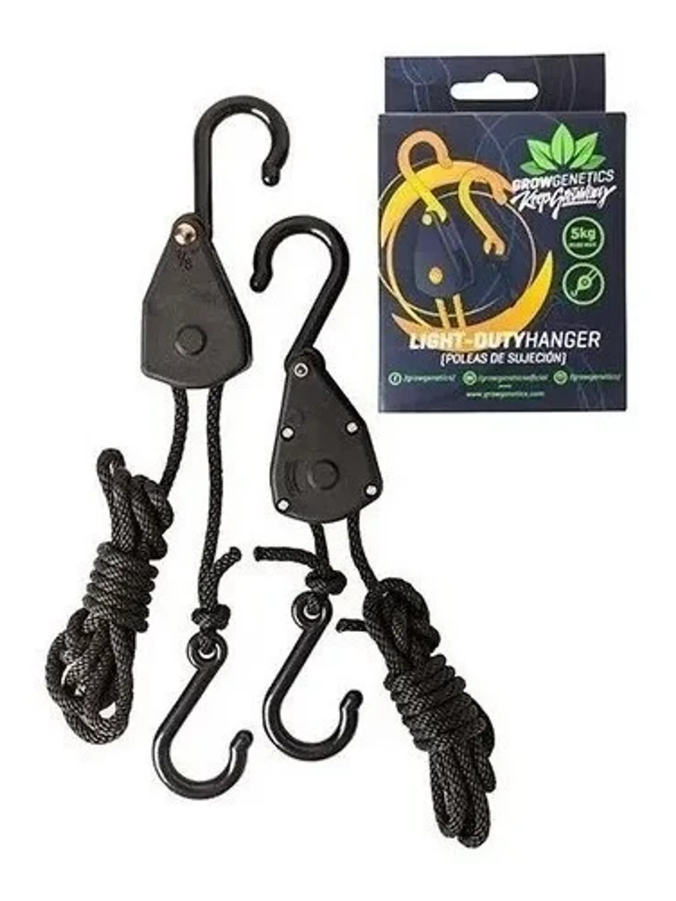 POLEAS LIGHT DUTY HANGER 5KG-GROW GENETICS 1