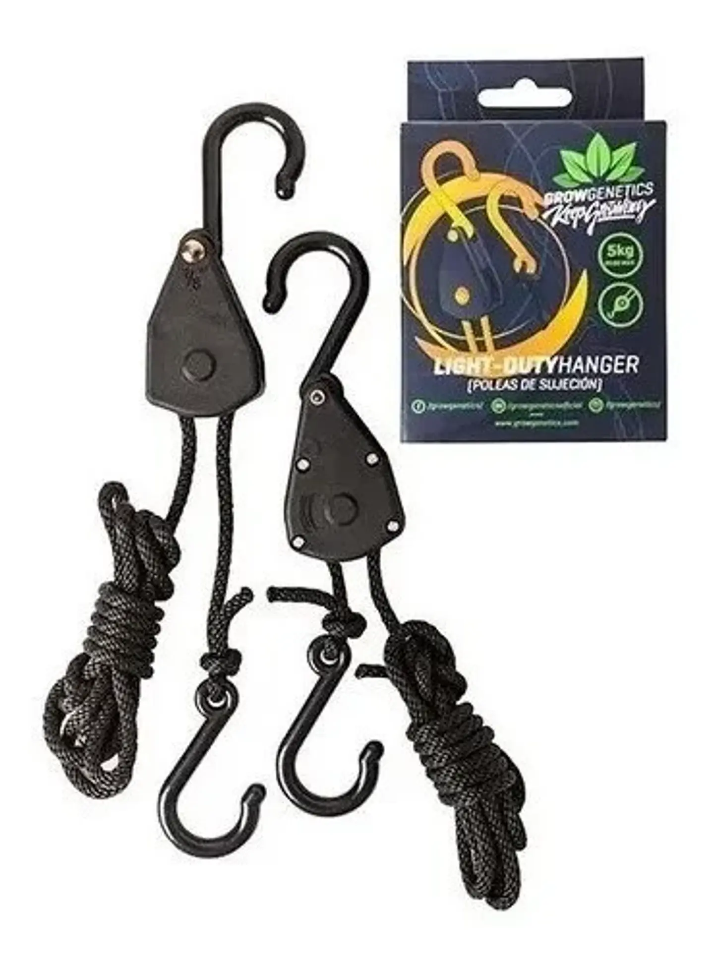 POLEAS LIGHT DUTY HANGER 5KG-GROW GENETICS 1