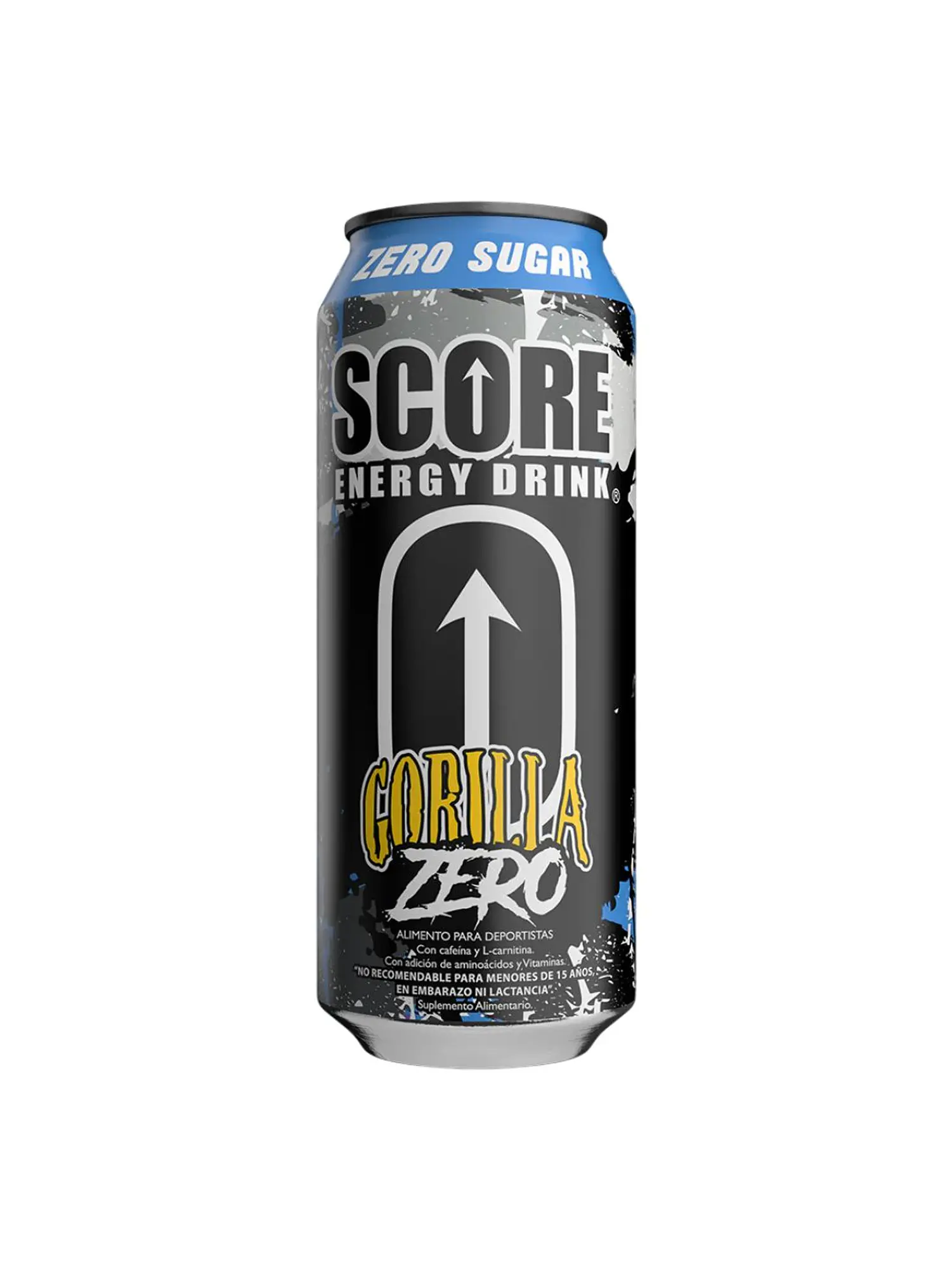 SCORE ENERGY DRINK GORILLA ZERO  1