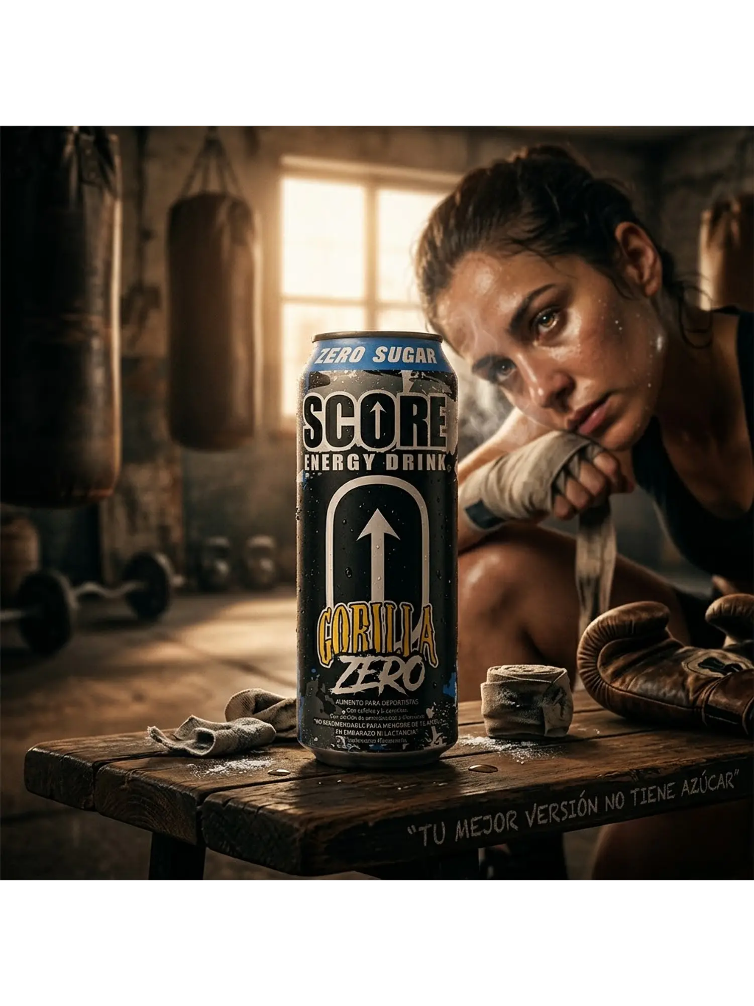 SCORE ENERGY DRINK GORILLA ZERO  2