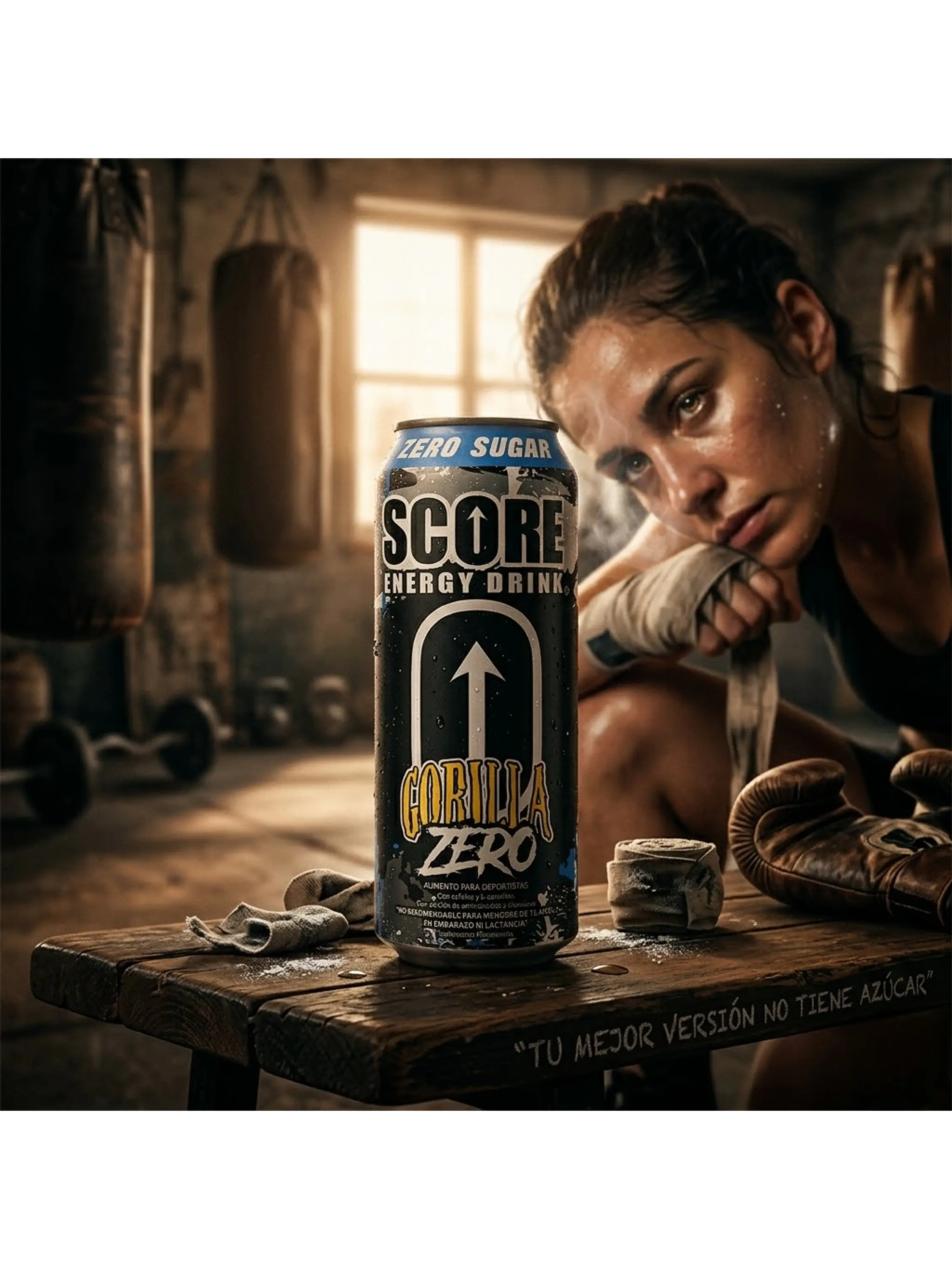 SCORE ENERGY DRINK GORILLA ZERO  2