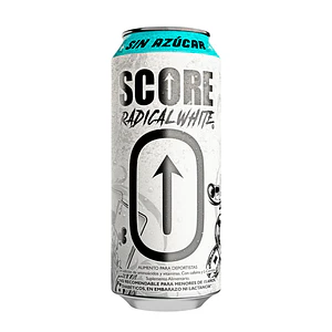 SCORE RADICAL WHITE ZERO AZUCAR 