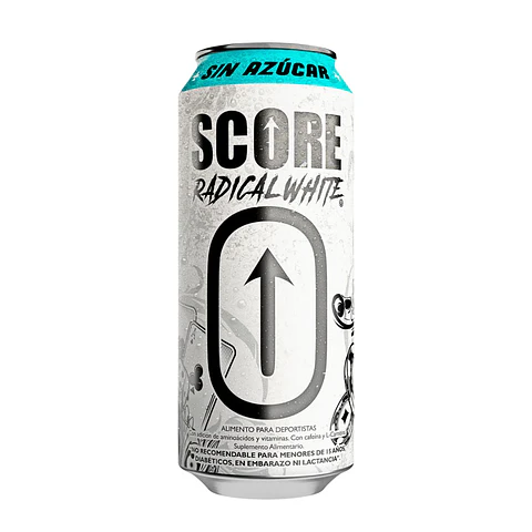 SCORE RADICAL WHITE ZERO AZUCAR 