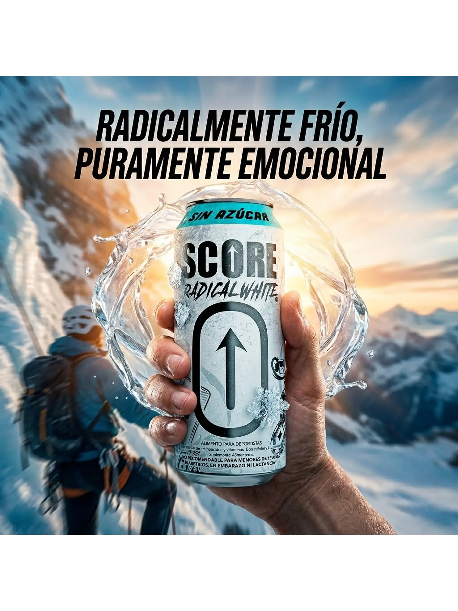 SCORE RADICAL WHITE ZERO AZUCAR  2