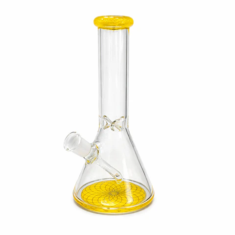 MINI BEAKER SIMPLE YELLOW- Calvo glass