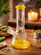 MINI BEAKER SIMPLE YELLOW- Calvo glass - Miniatura 3