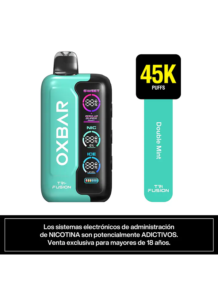 VAPORIZADOR TRIFUSION 45K -OXBAR 4