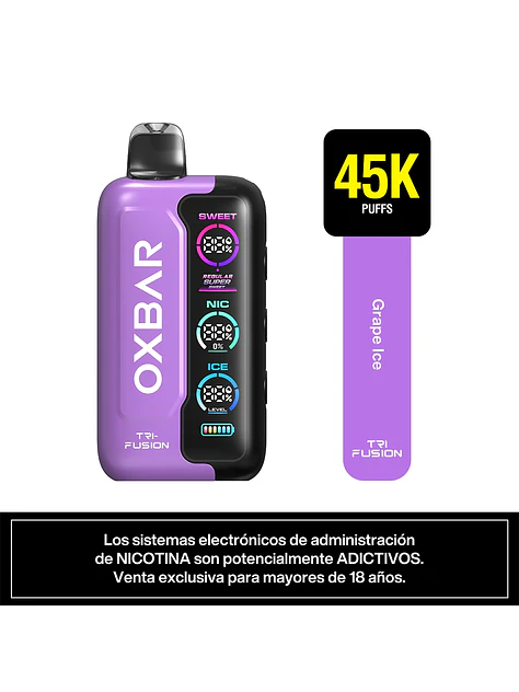 VAPORIZADOR TRIFUSION 45K -OXBAR 6