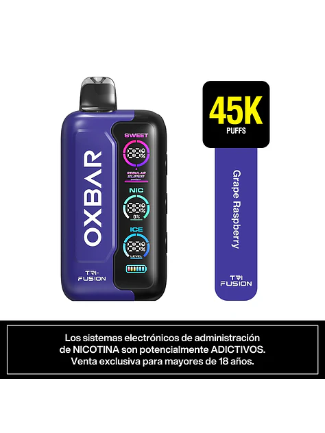 VAPORIZADOR TRIFUSION 45K -OXBAR 7