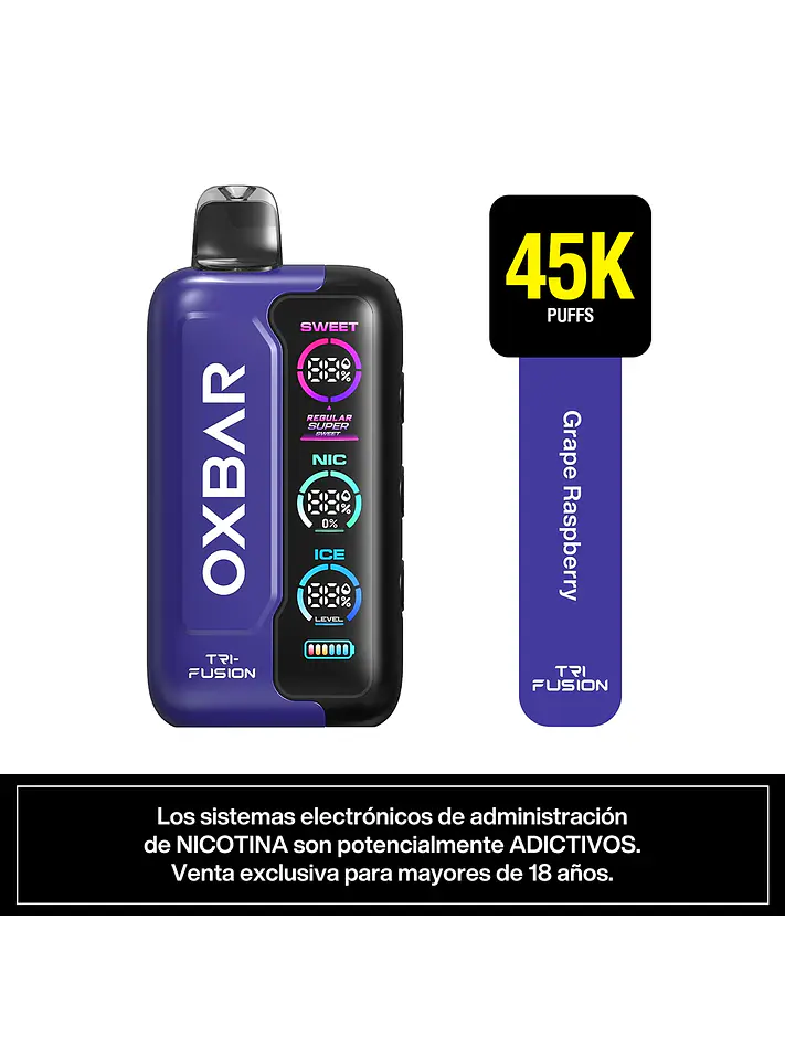 VAPORIZADOR TRIFUSION 45K -OXBAR 7