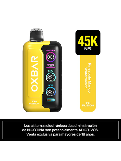 VAPORIZADOR TRIFUSION 45K -OXBAR 10