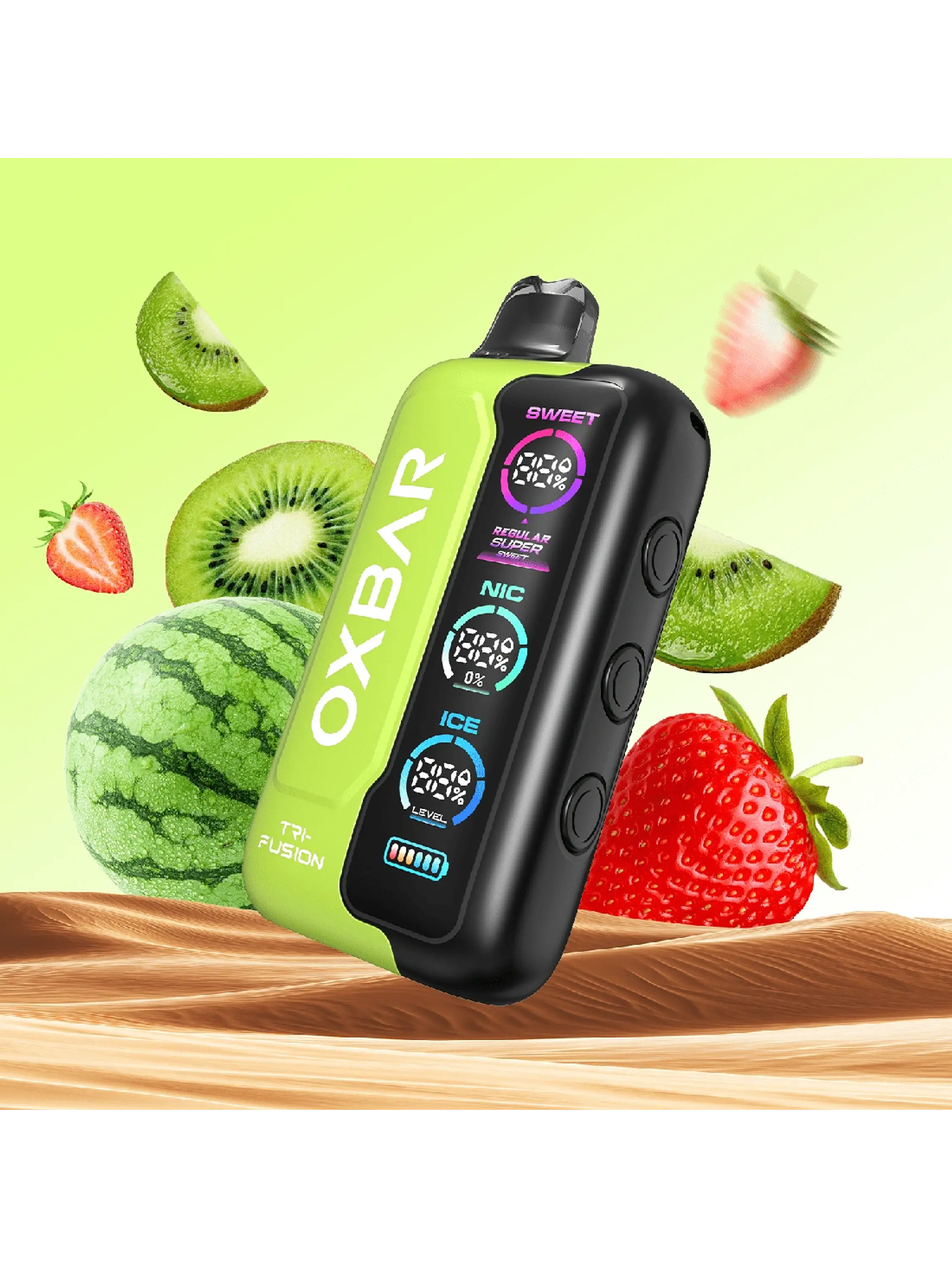 VAPORIZADOR TRIFUSION 45K BLUEBERRY RASPBERRY-OXBAR 11