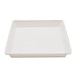 Plato Cuadrado Blanco - Miniatura 3