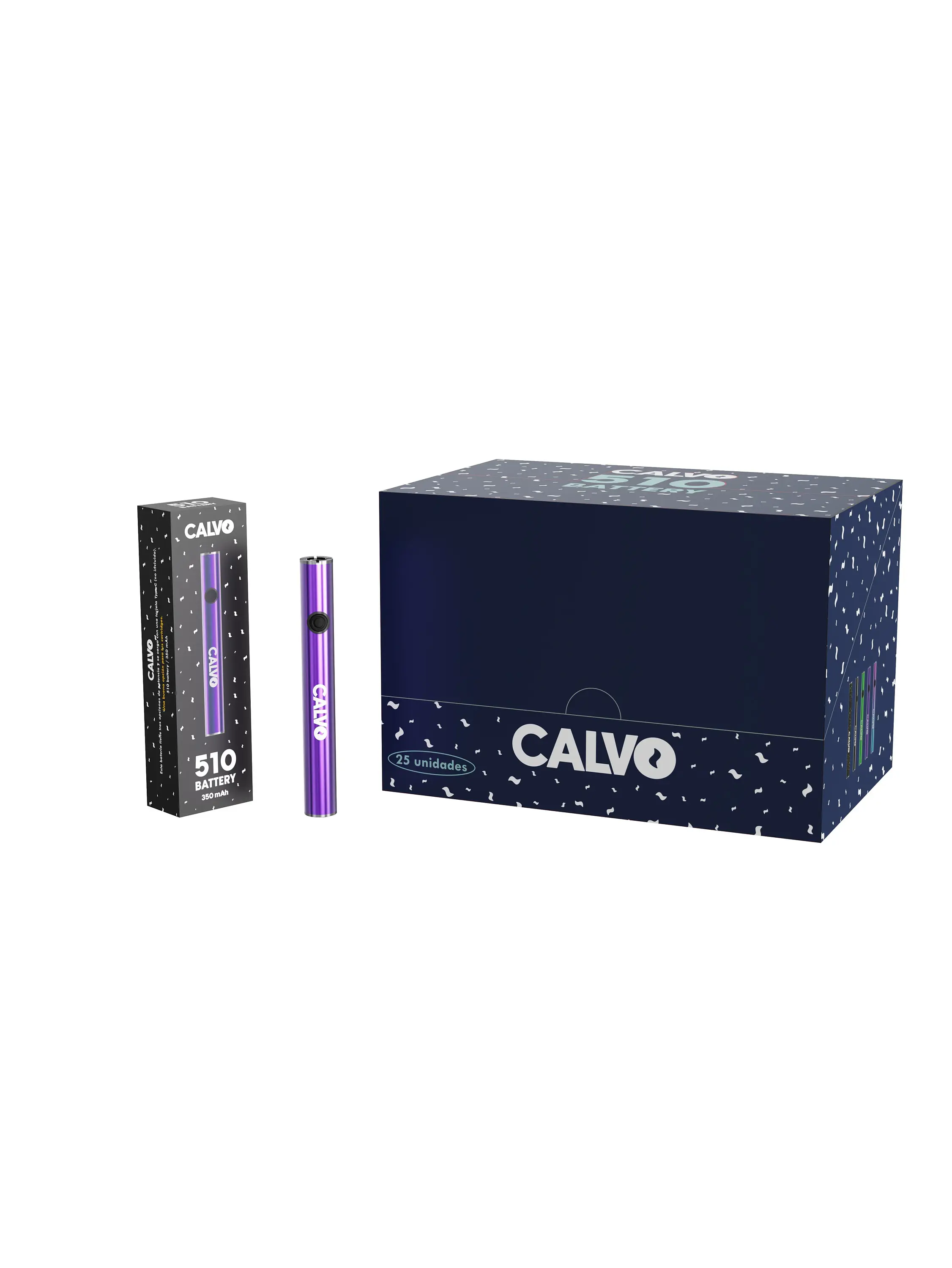 Bateria 510 350Mah -Calvo Glass 6