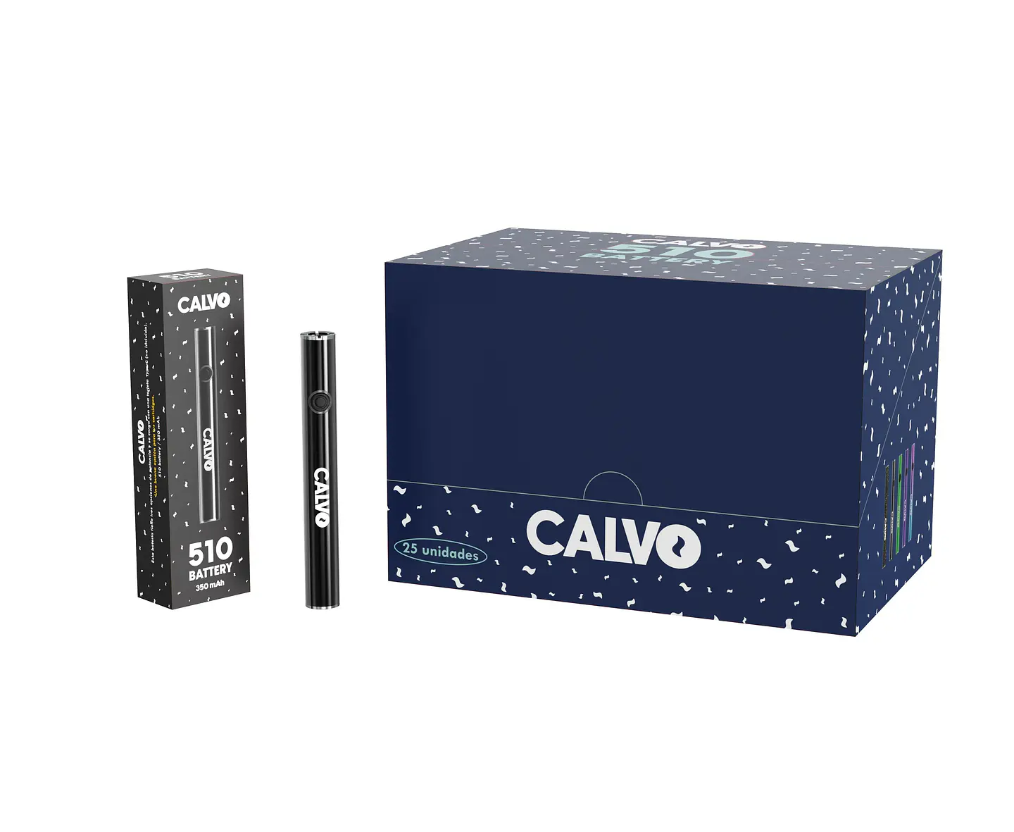 Bateria 510 350Mah -Calvo Glass (Color a elección) 4