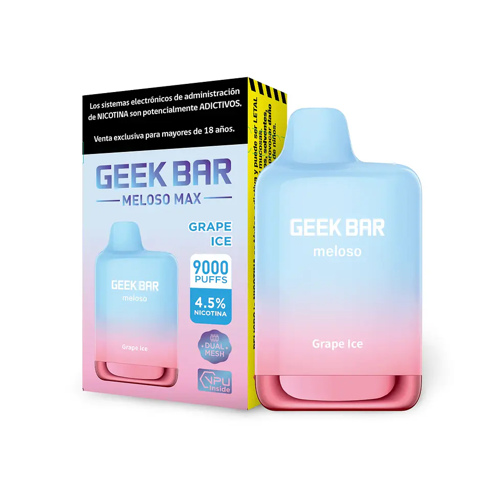 Vaporizador Meloso Max 9000-Geekbar (Sabor a elección) 2
