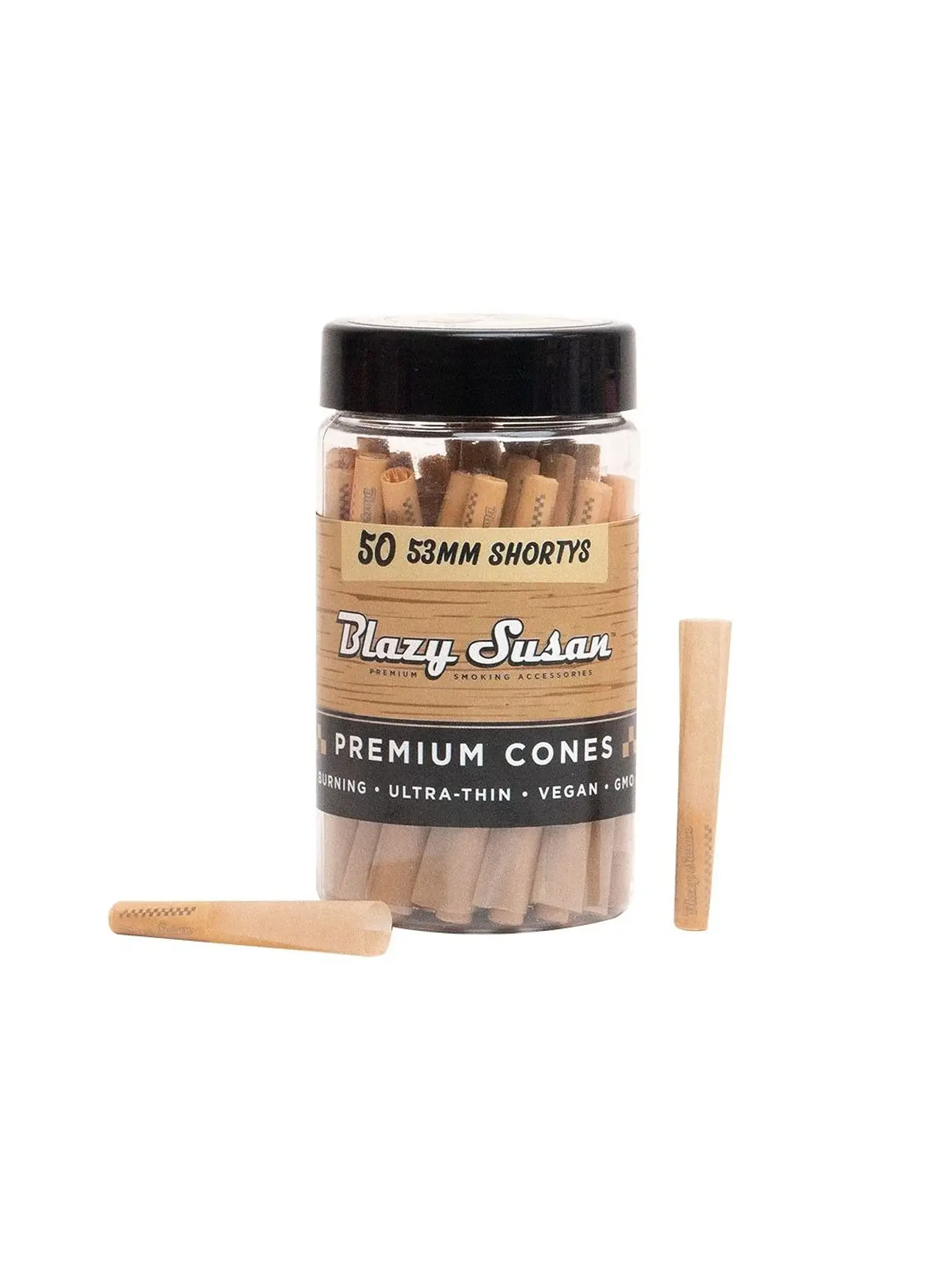 Conos Pre Roll Purple Shortys Jar 50U-Blazy Susan 3