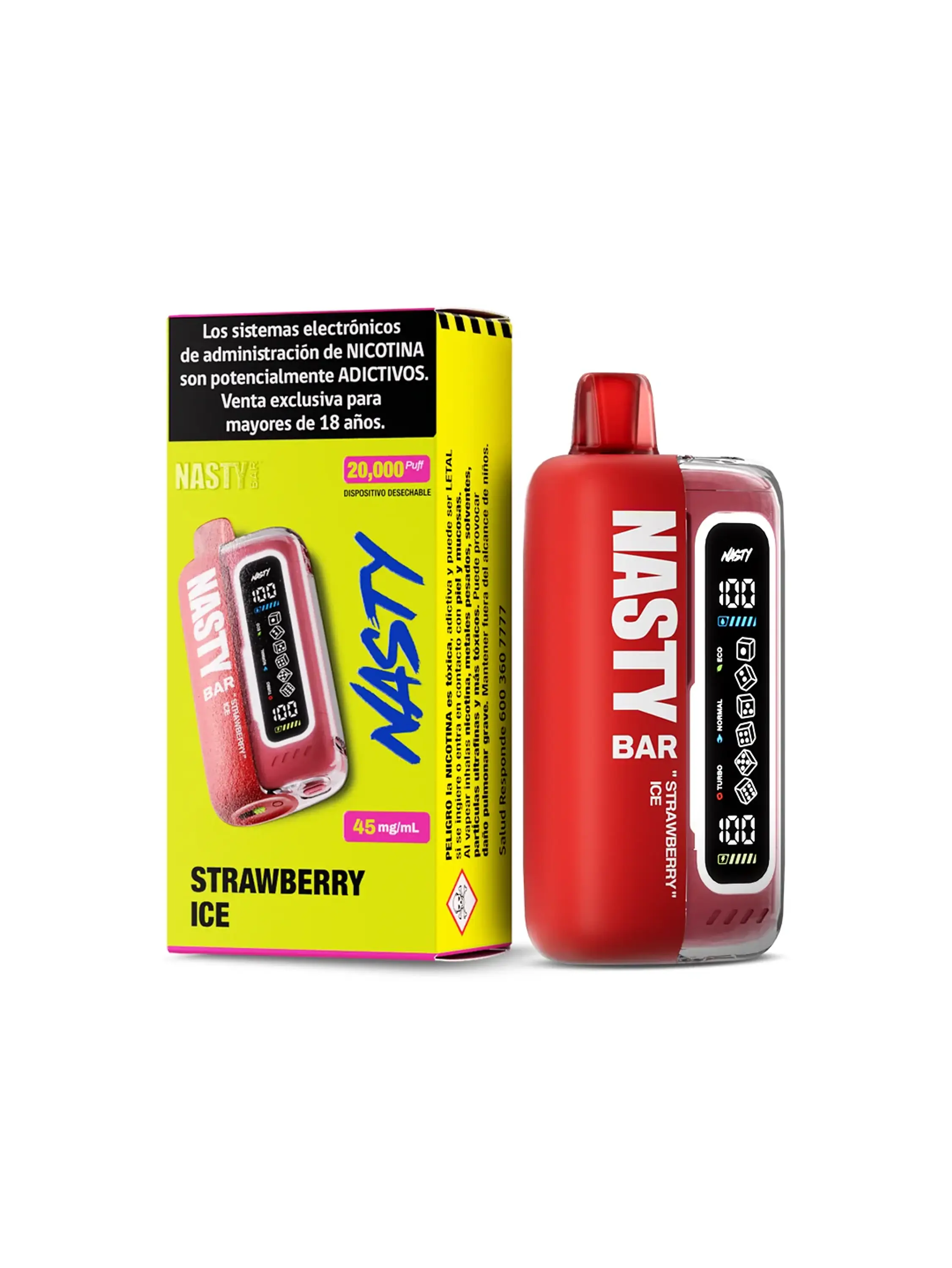 Vaporizador Bar 20000  Artic Mint- Nasty 3