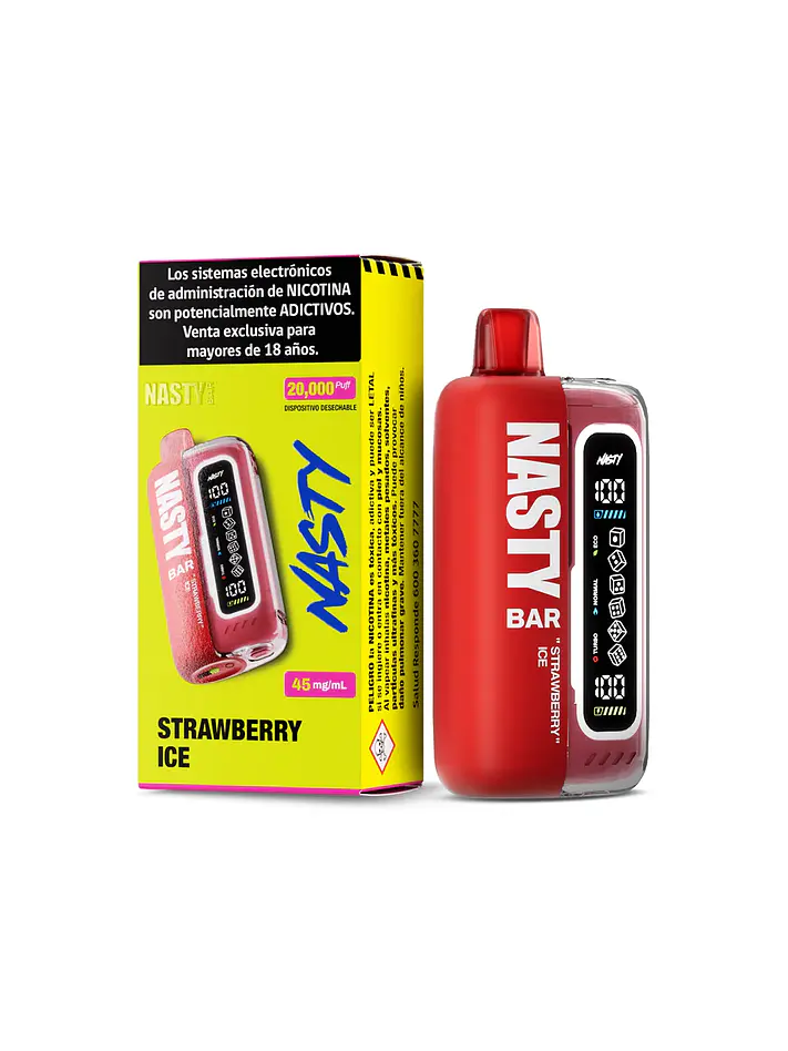 Vaporizador Bar 20000 - Nasty 3