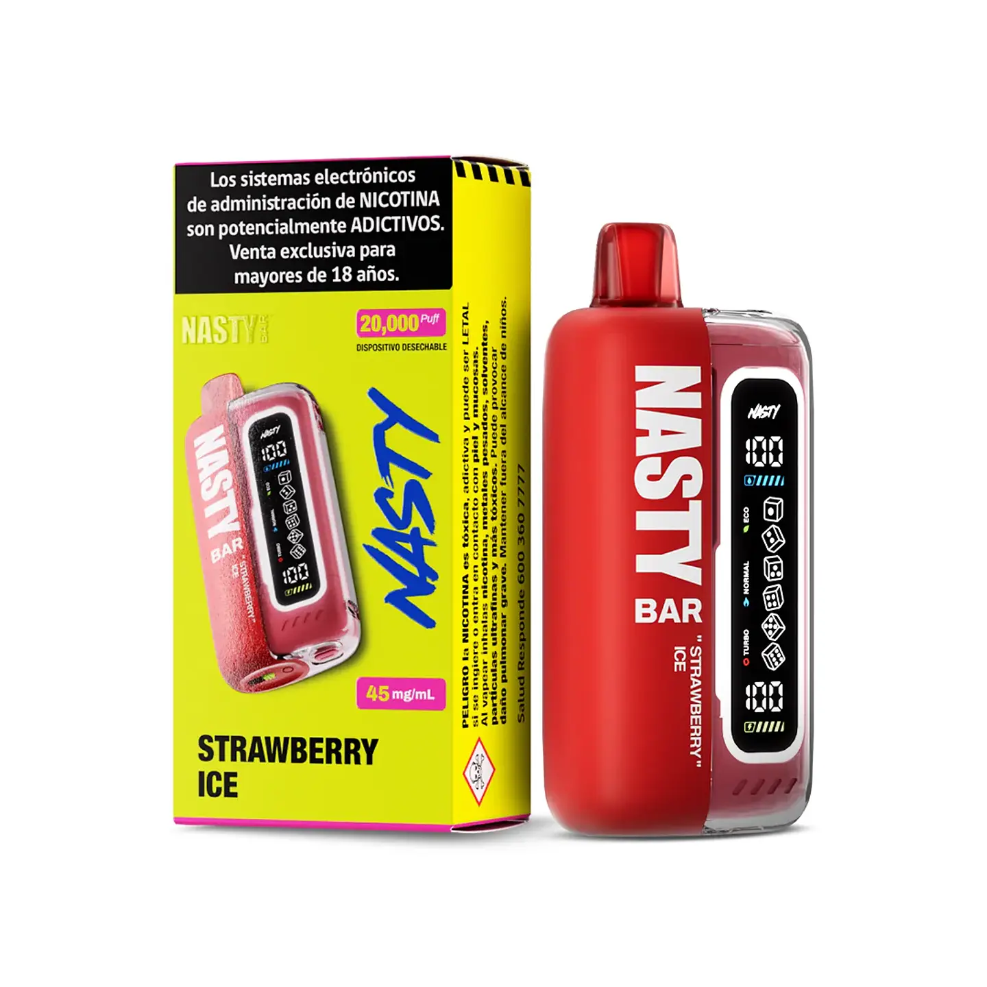 Vaporizador Bar 20000 - Nasty 3