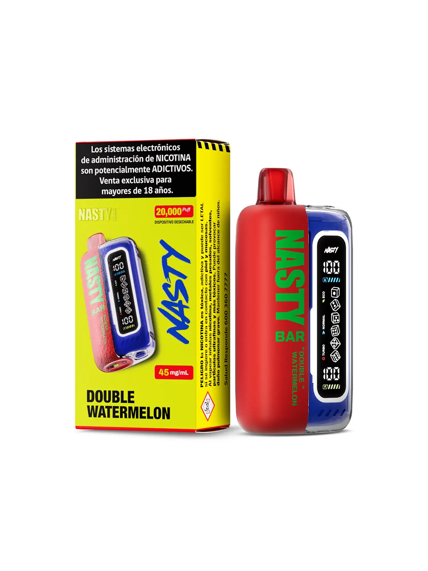 Vaporizador Bar 20000  Artic Mint- Nasty 9