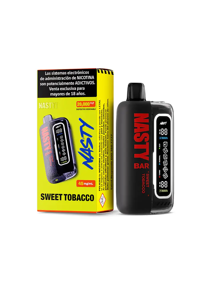 Vaporizador Bar 20000 - Nasty 10