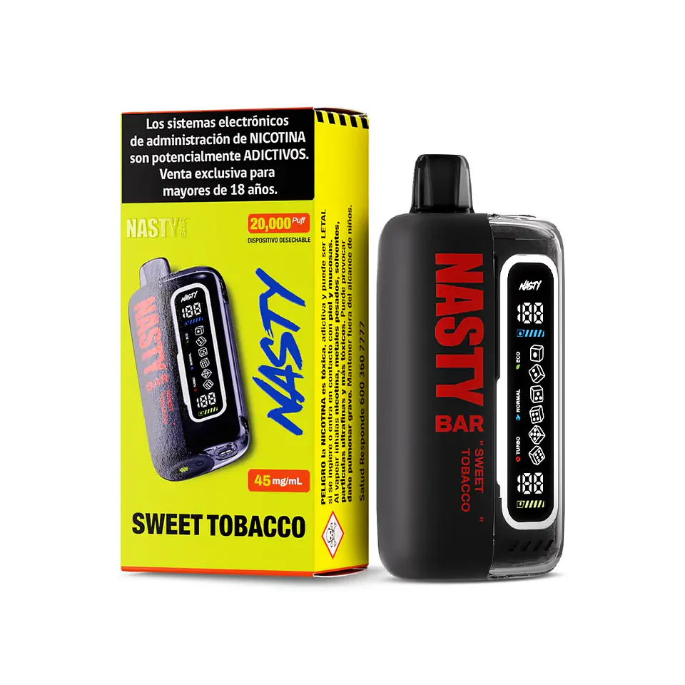 Vaporizador Bar 20000 - Nasty 10