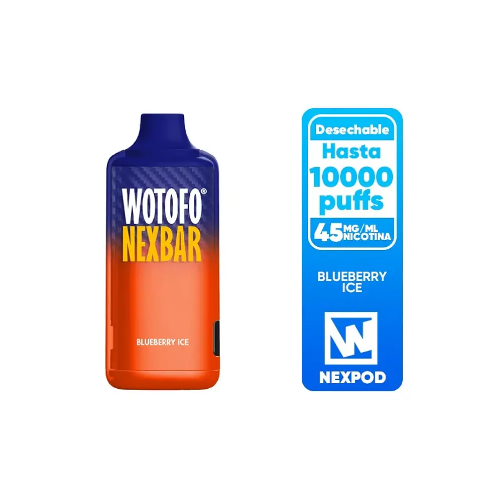 Vaporizador Nexbar 10000-Wotofo (Sabor a elección) 2