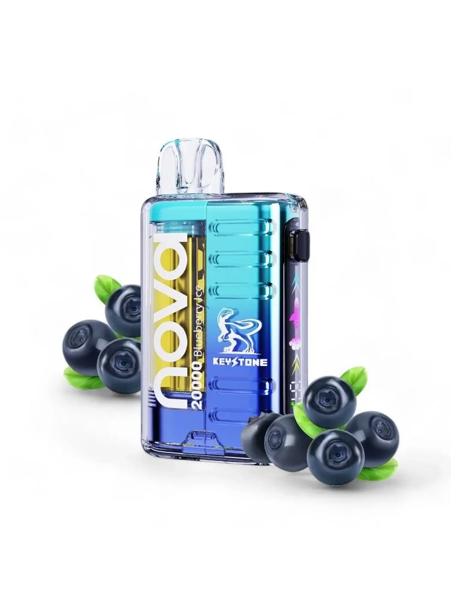 Vaporizador Desechable Nova 20000 Zero Apple Ice-Keystone 4