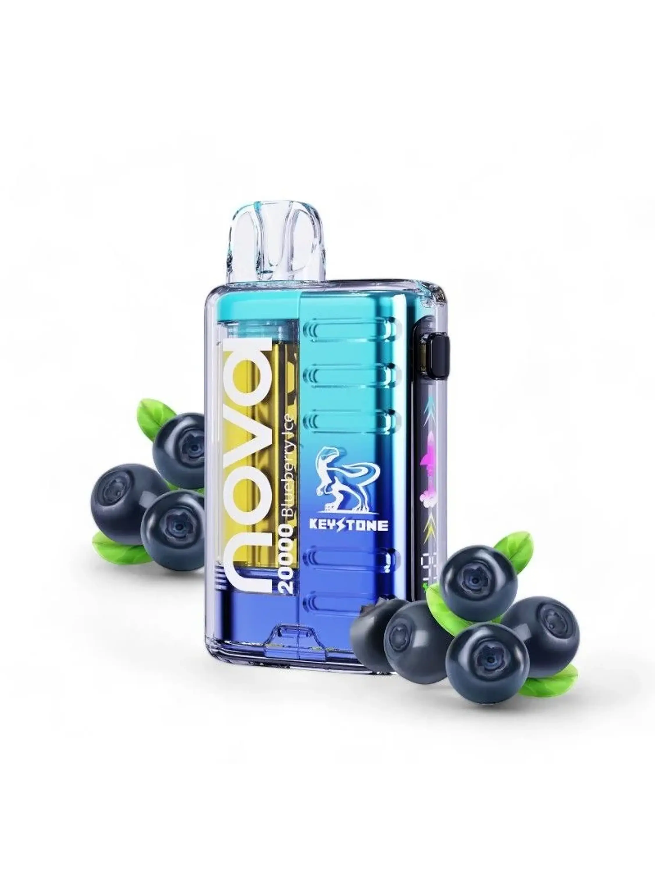Vaporizador Desechable Nova 20000 Zero Apple Ice-Keystone 4