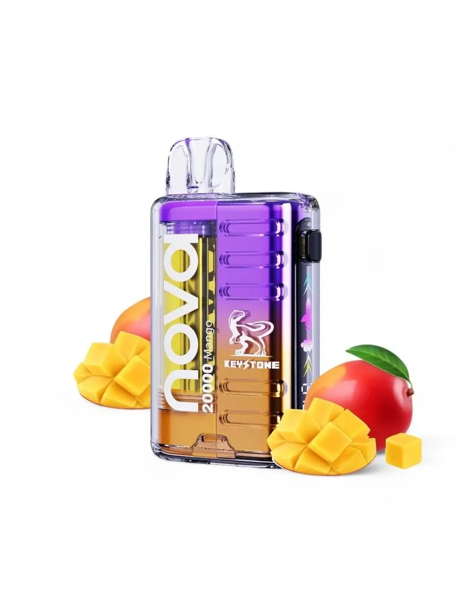 Vaporizador Desechable Nova 20000 Zero Apple Ice-Keystone 6