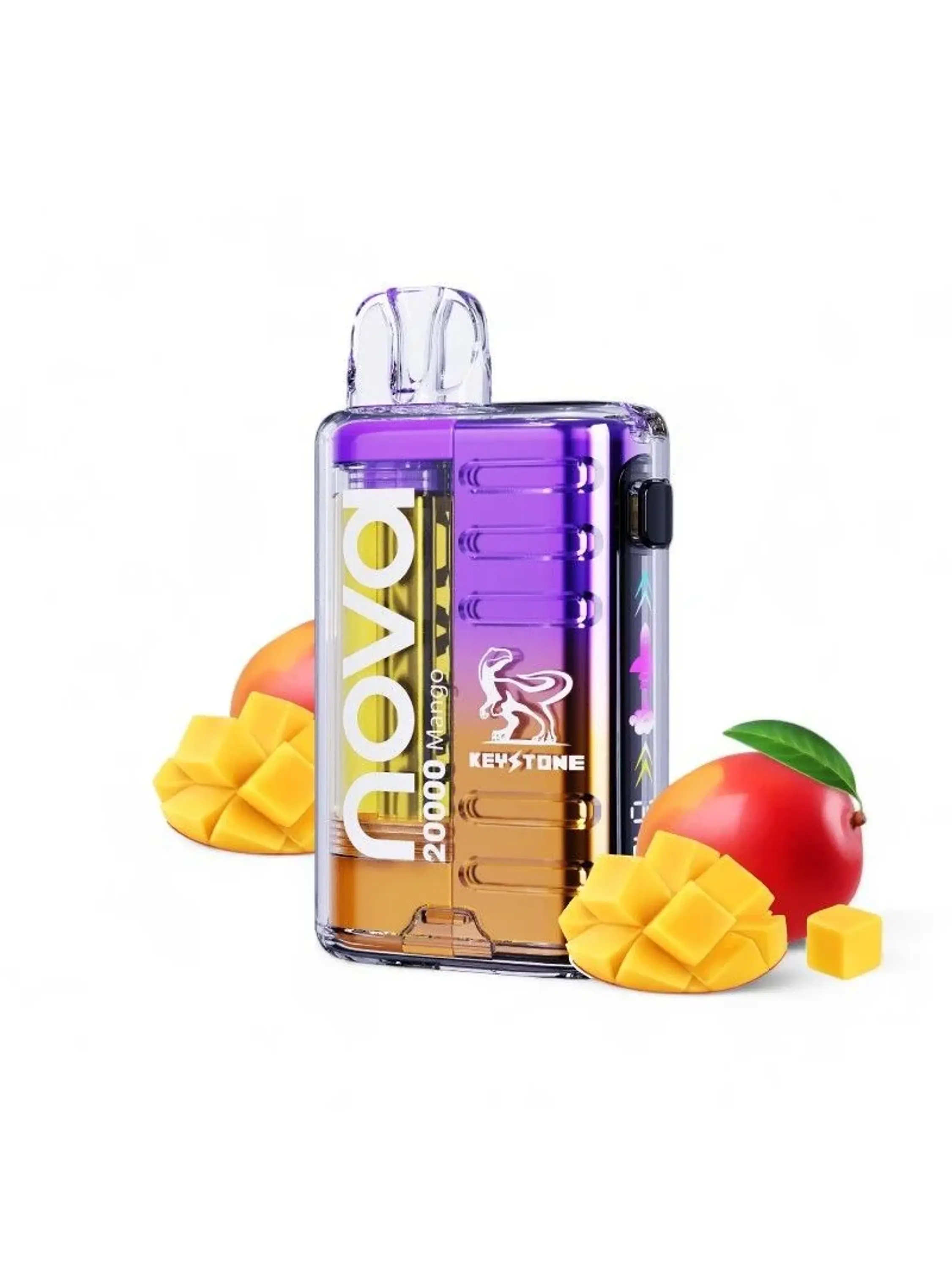 Vaporizador Desechable Nova 20000 Zero Apple Ice-Keystone 6