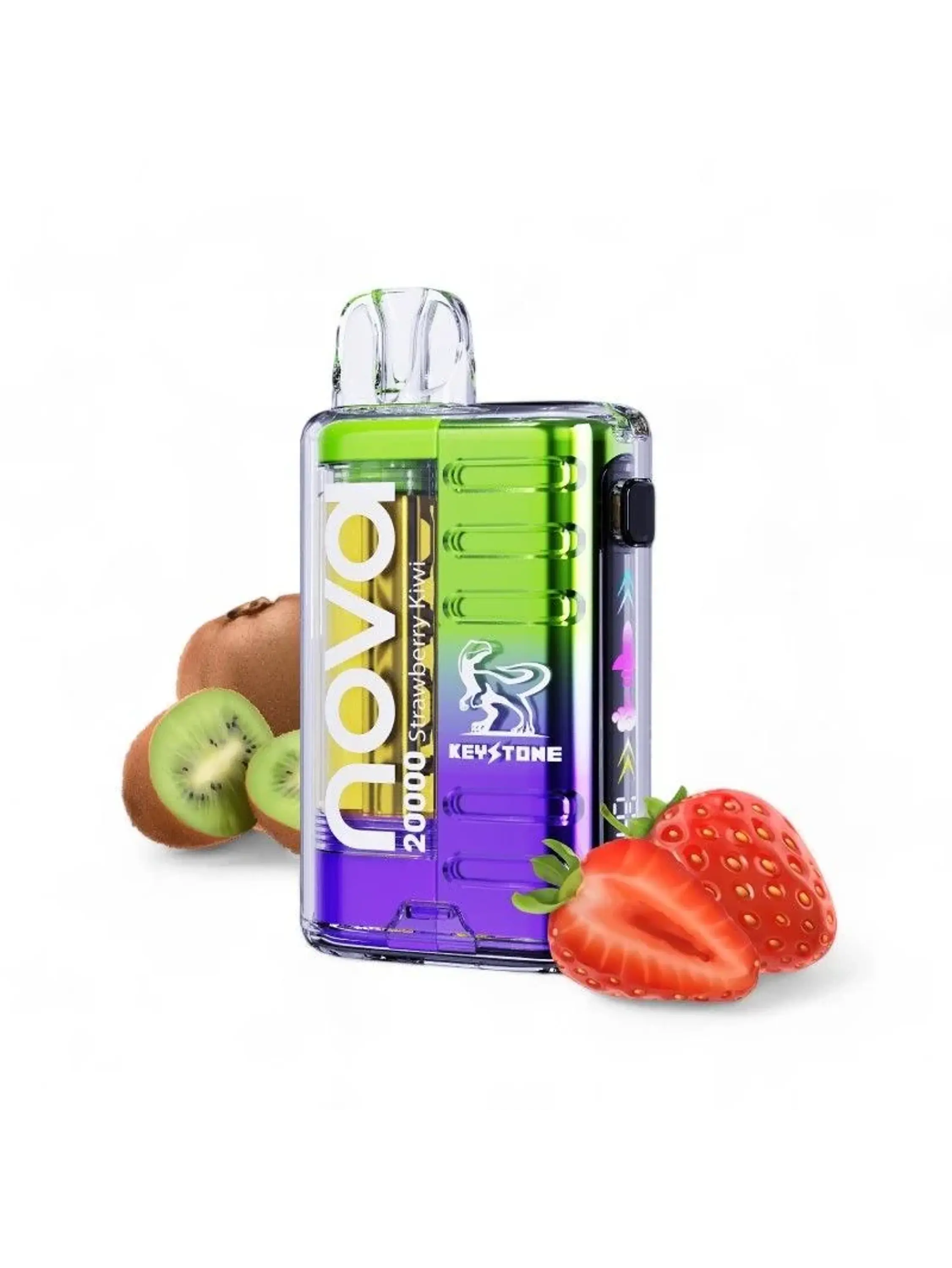 Vaporizador Desechable Nova 20000 Zero Apple Ice-Keystone 8