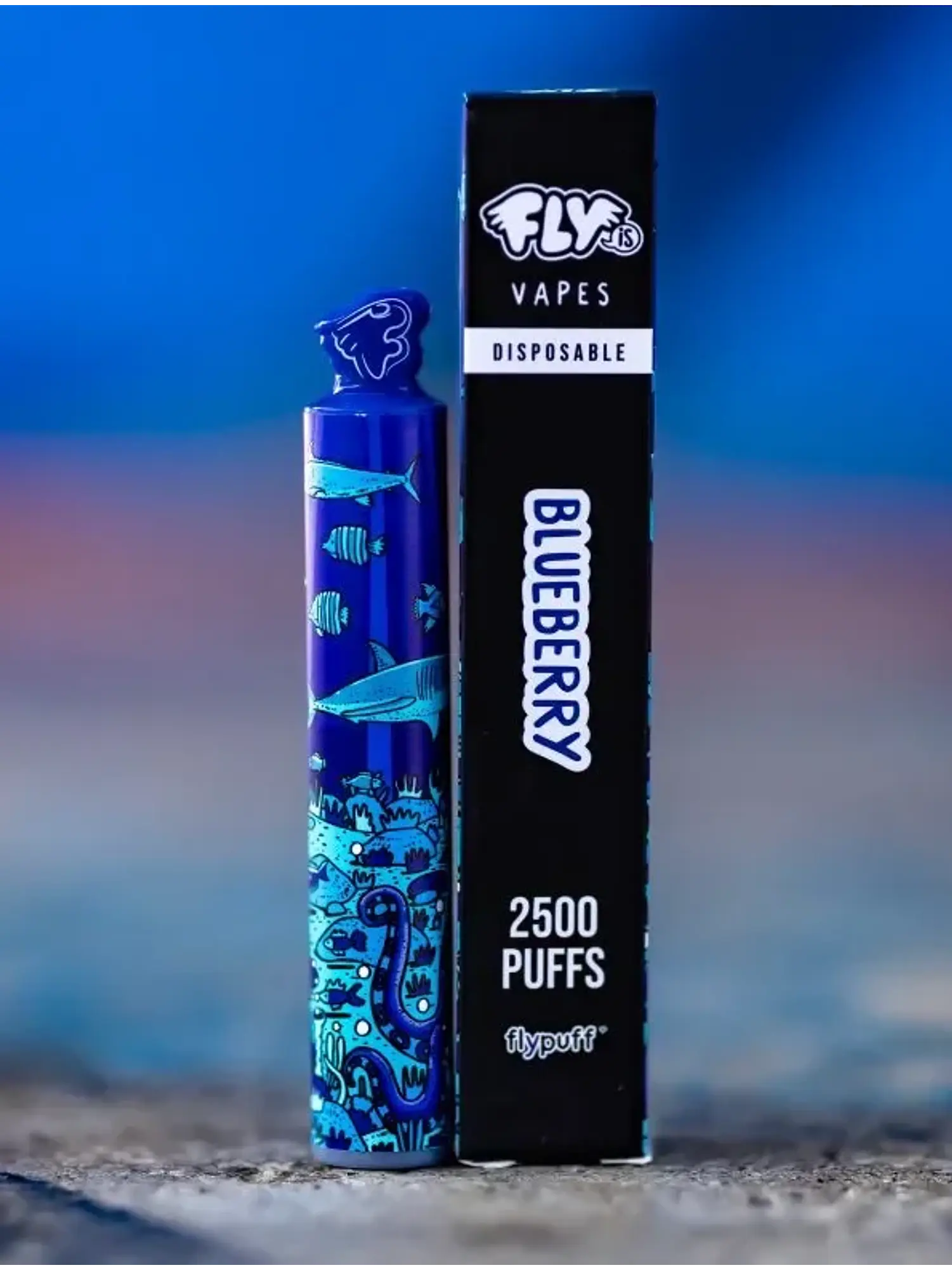 Vaporizador 2500 Blue Razz-Fly Is 2