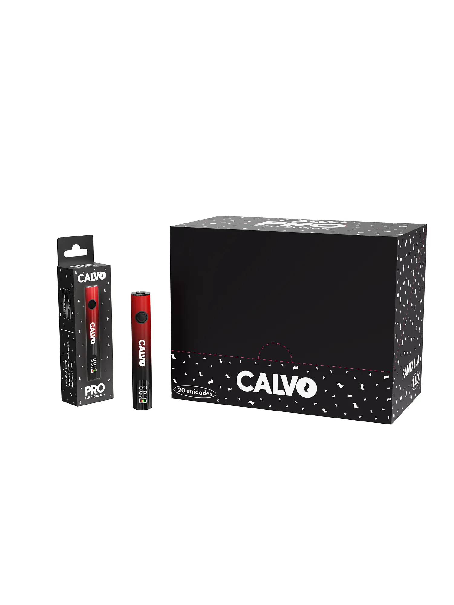 Bateria 510 Led 400Mah -Calvo Glass 5