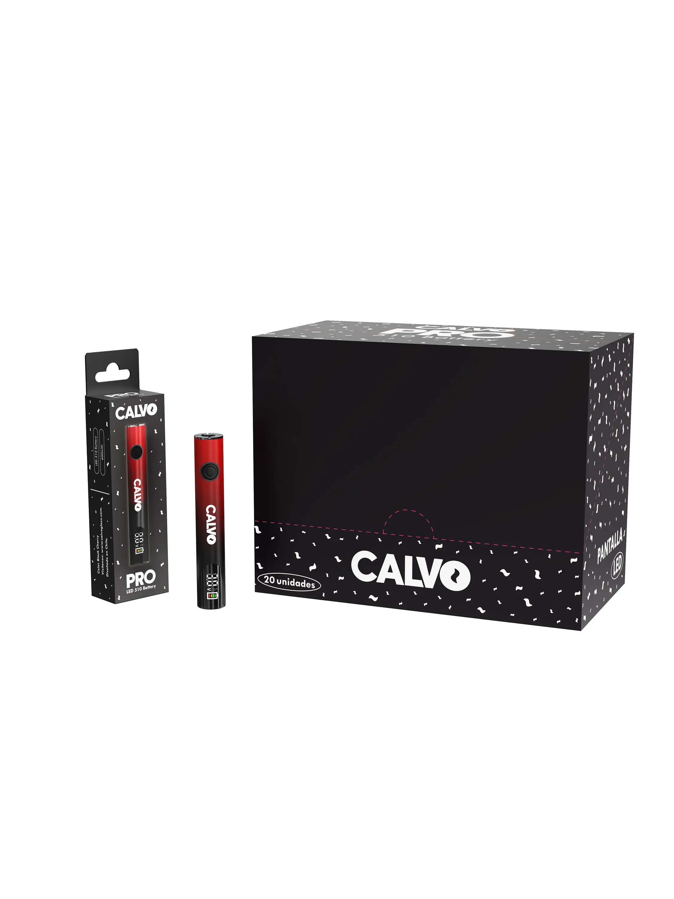Bateria 510 Led 400Mah -Calvo Glass 5
