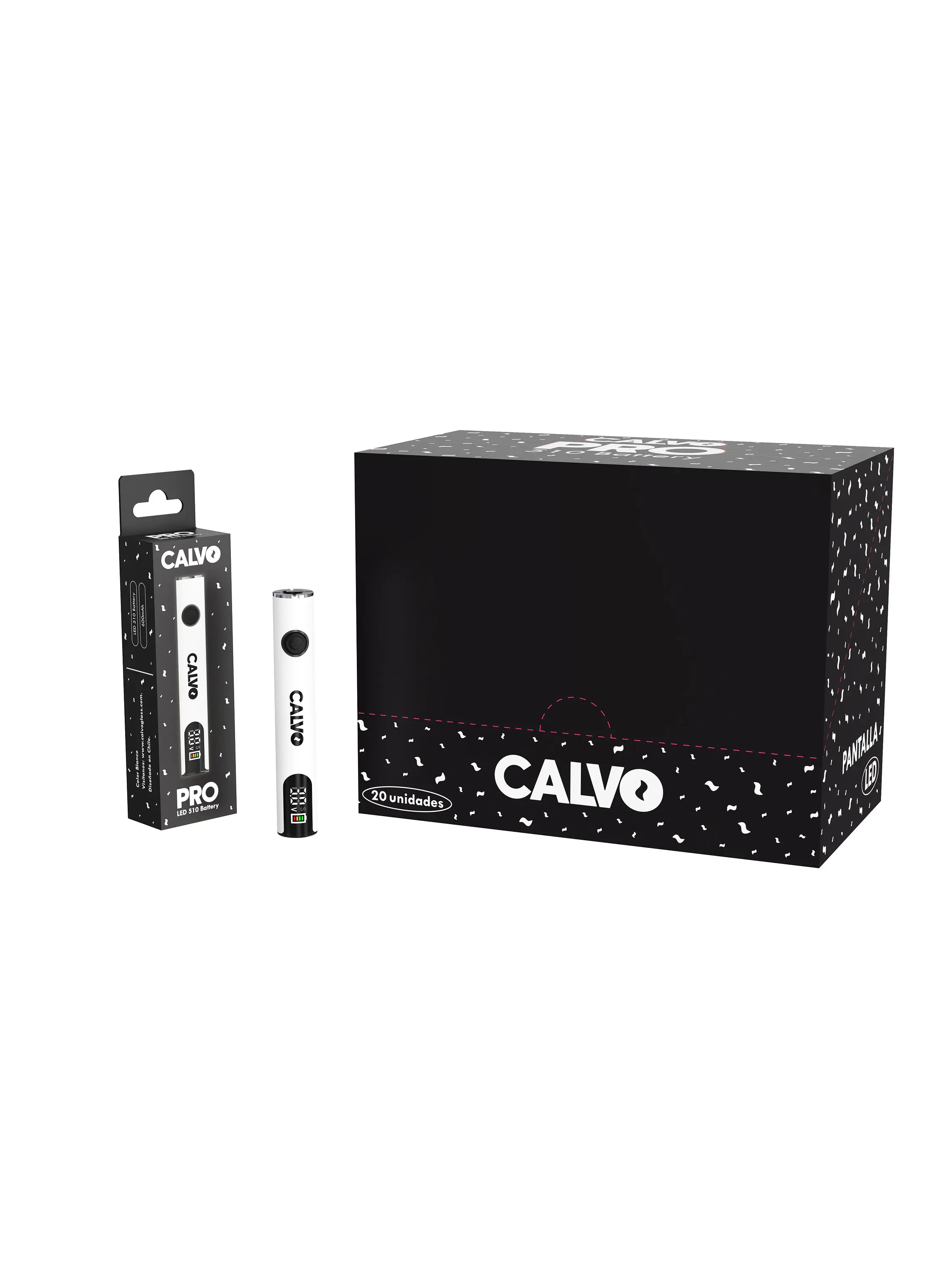 Bateria 510 Led 400Mah -Calvo Glass 6